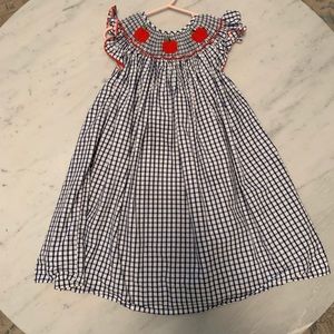 Smocked Apple Dress